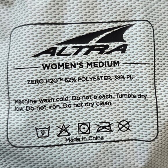 F Altra Wasatch Packable Running Vest Ceramic Turquoise Blue Green Women Size M - Picture 9 of 11